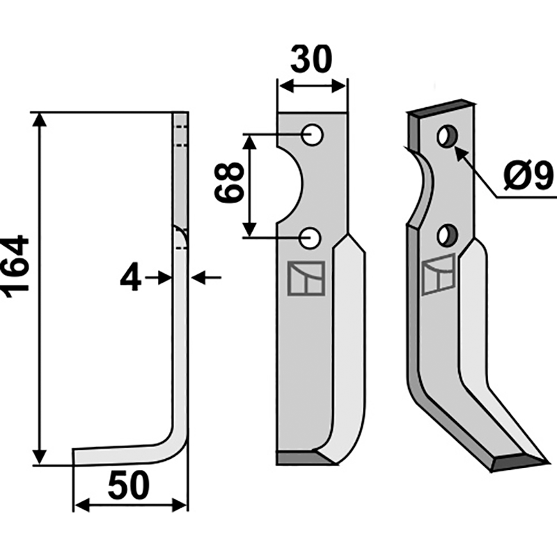Benassi RT45-401 - 6CM007 Fräsmesser, linke Ausführung IHOF BEN-29L
