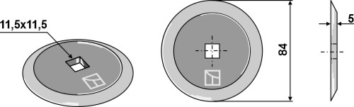 Futtermischwagenmesser