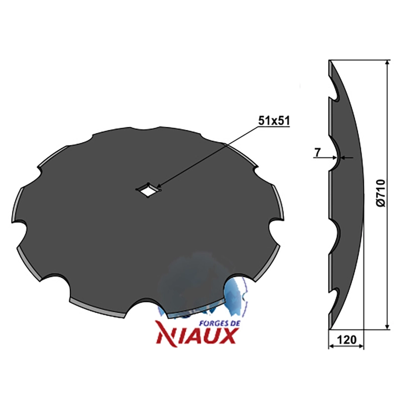 Landwirtschaft Bodenbearbeitung Scheibeneggen Scheibe gezackt Gregoire Besson Landwirtschaft Bodenbearbeitung Scheibeneggen Scheibe gezackt Gregoire Besson
