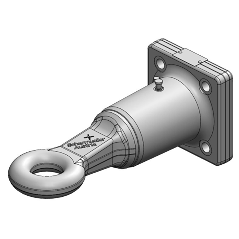 Anhängetechnik Scharmüller Zugöse Flansch #00.652.622.0-A02