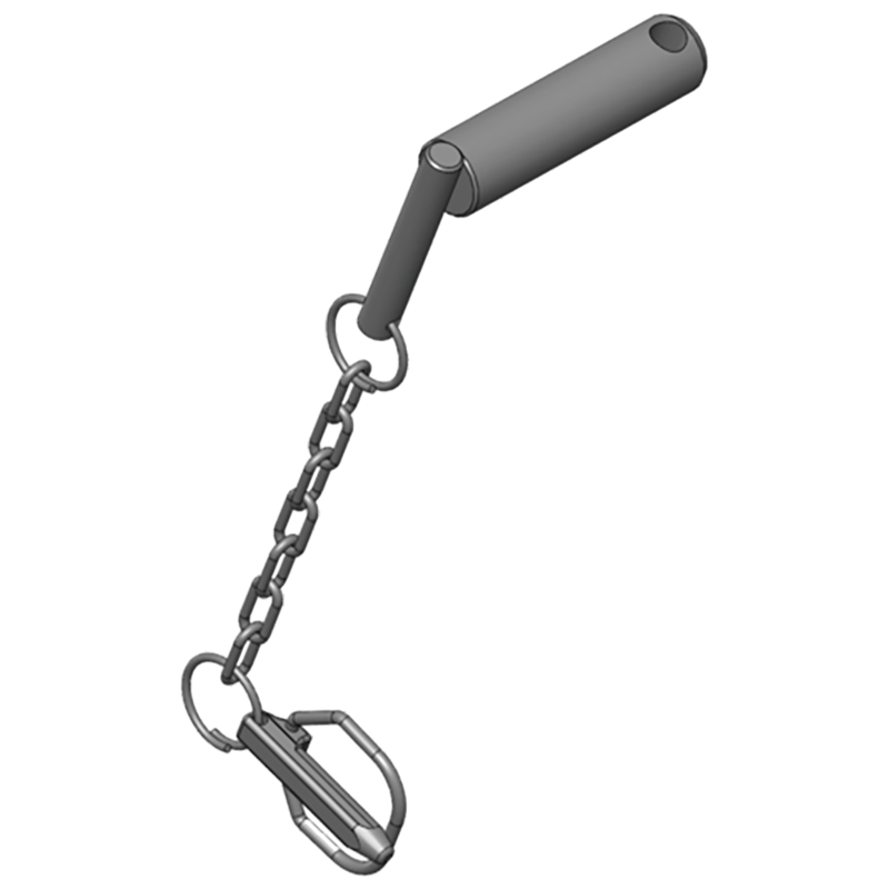 Scharmüller Verriegelungsbolzen m. Kette Ø25x100 #00.442.405.0 Ersatzteil Scharmüller Verriegelungsbolzen m. Kette Ø25x100 00.442.405.0