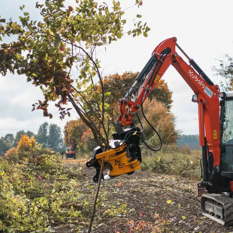 Baumschere TMK 200 Fällgreifer Baumschere TMK 200