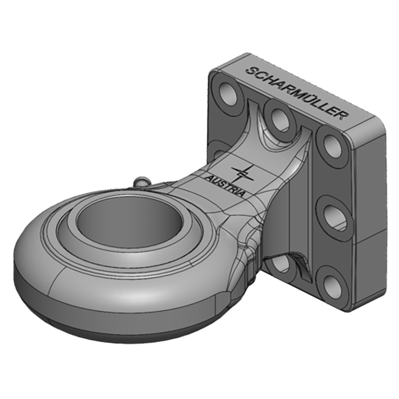 Anhängetechnik Scharmüller Zugöse Flansch #00.652.181.1-A02