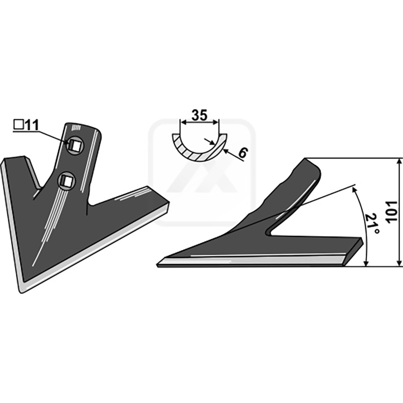 Landwirtschaft Bodenbearbeitung Grubber Schare & Leitbleche Gänsefussschar Landwirtschaft Bodenbearbeitung Grubber Schare & Leitbleche Gänsefussschar