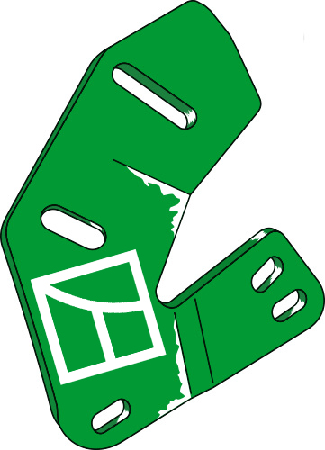 33.0031 Pflugteil Halter für Einlegeblech - links (KK073311) passend für Kverneland