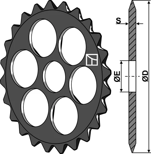 Industriehof Scherenbostel | Sternring - Ø530mm (311-537)