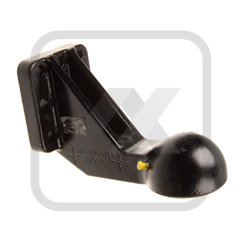 Scharmüller Kugelzugöse K80 Typ mit Schraubflansch, vertikal (unten) versetzt Landwirtschaft Scharmüller Kugelzugöse K80 Typ mit Schraubflansch, vertikal (unten) versetzt