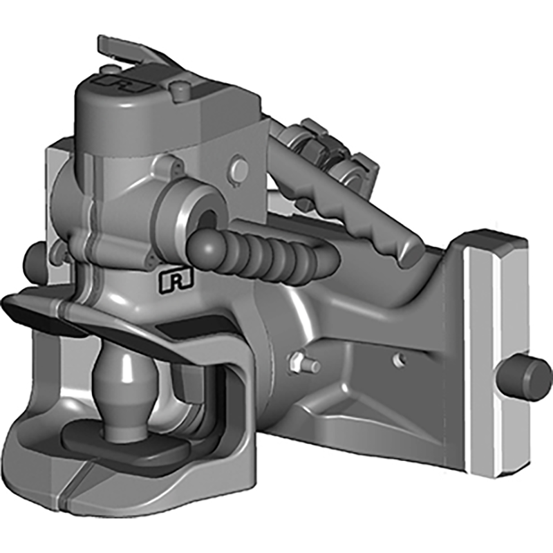AnhängekupplungenRockinger Zugmaul Standard mit Adapterplatte #RO865D7030C