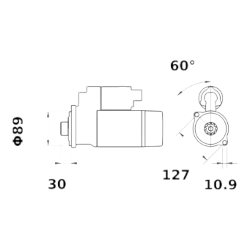 MAHLE Anlasser, Starter MAHLE Anlasser, Starter