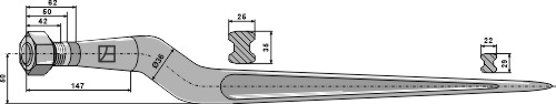 Silozinken 875mm