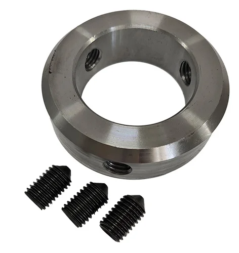 Stellring für Ø50 Welle kpl. mit Madenschrauben M12 | 320-18 Industriehof Scherenbostel | Stellring für Ø50 Welle kpl. mit Madenschrauben M12 (320-18)