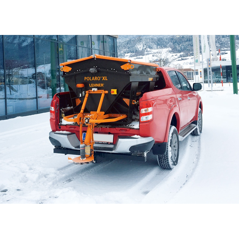 Salzstreuer POLARO_XL montiert auf Pickup Salzstreuer POLARO_XL montiert auf Pickup