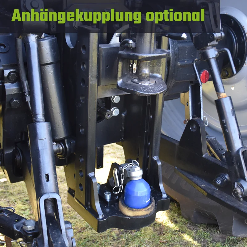 Lagerbock mit K80 für 1455 - 1455XL Anhängebock Scharmüller 00.108.81.5-A02 K80 CASE D-Familie 1455
