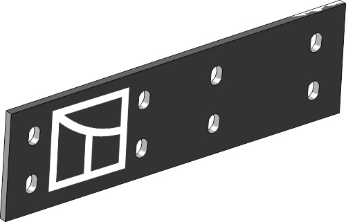 49.0018 Pflugteil Anlage - rechts/links (929.10.010.1) passend für Pöttinger