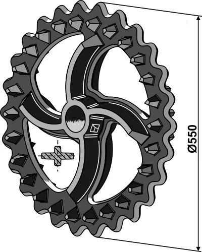 Crosskillring - Ø550mm | 316-519 Industriehof Scherenbostel | Crosskillring - Ø550mm (316-519)