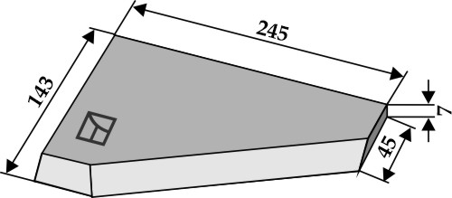 Eckmesser links