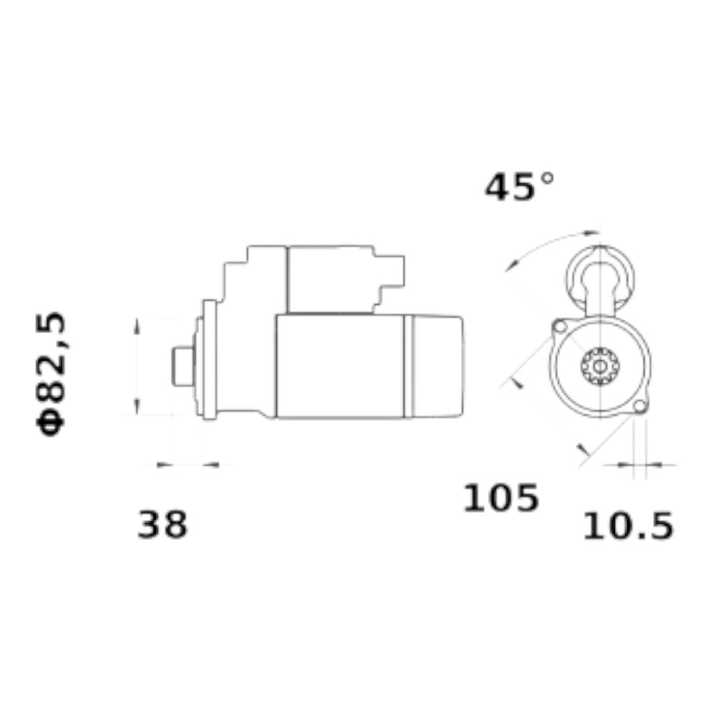 MAHLE Anlasser, Starter