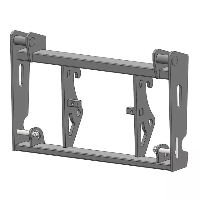 Agri-Power Schnellwechselrahmen von JCB COMPACT auf JCB Q-FIT 411650