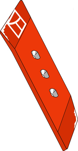 43.0011 Pflugteil Wechselspitze 12mm - links (200611) passend für Niemeyer