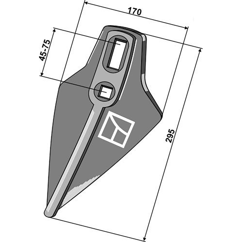 Landwirtschaft Bodenbearbeitung Grubber Schare & Leitbleche Schar form Belgio Amazone / BBG Landwirtschaft Bodenbearbeitung Grubber Schare & Leitbleche Schar form Belgio Amazone / BBG