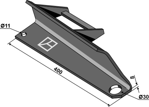 Industriehof Scherenbostel | Streuflügel verstärkt - rechts (69-10-004r)