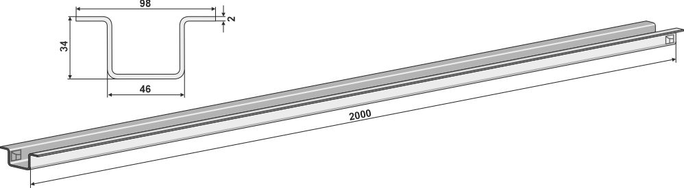 Industriehof Scherenbostel | Kettenführungsschiene (69-8-5)