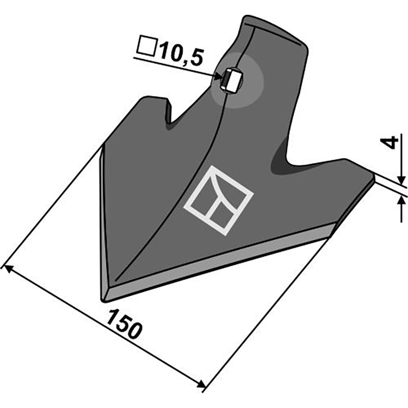 Landwirtschaft Bodenbearbeitung Grubber Schare & Leitbleche Hackschar Maschio | Gaspardo Landwirtschaft Bodenbearbeitung Grubber Schare & Leitbleche Hackschar Maschio | Gaspardo