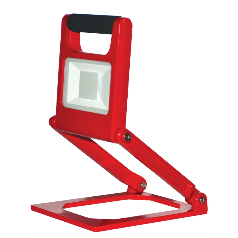 LED-Werkstattleuchte klappbar mit Akku 12 Volt / 230 Volt