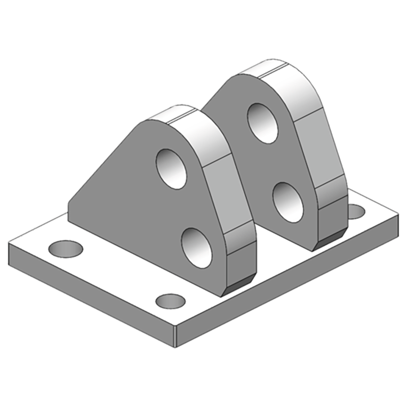 Scharmüller Niederhalterkonsole 120x70 M16 25° #10.344.008.0 Ersatzteil Scharmüller Niederhalterkonsole 120x70 M16 25° #10.344.008.0