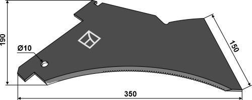 Ladewagenmesser 350mm