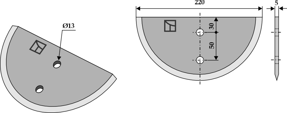 Futtermischwagenmesser