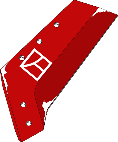 38.0042 Pflugteil Wechselspitzenschar - 14'' - links (PK6.014.01A) passend für Vogel und Noot