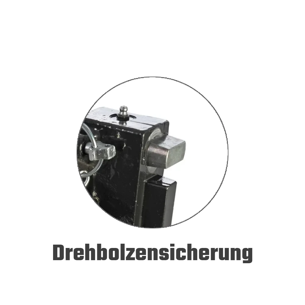 Kugelkopf 50mm Sauermann HS200-K50 320mm Drehbolzen Kugelkopf 50mm Sauermann HS200-K50 320mm Drehbolzen