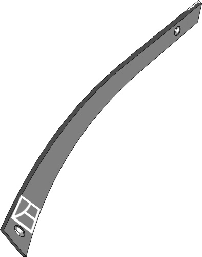 32.0122 Pflugteil Streichblech-Streifen CS40 L - links (3444039) passend für Lemken