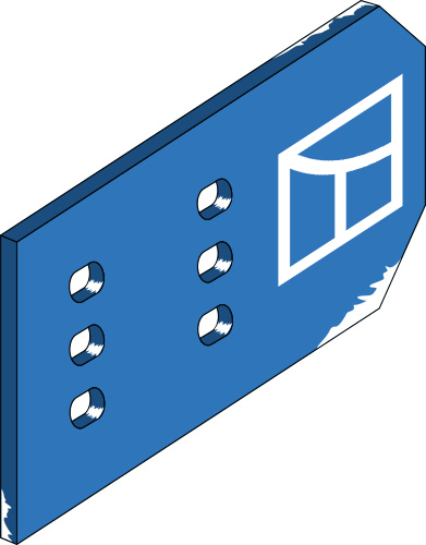 44.0020 Pflugteil Anlagenschoner S1 (02209.311.00) passend für Frost