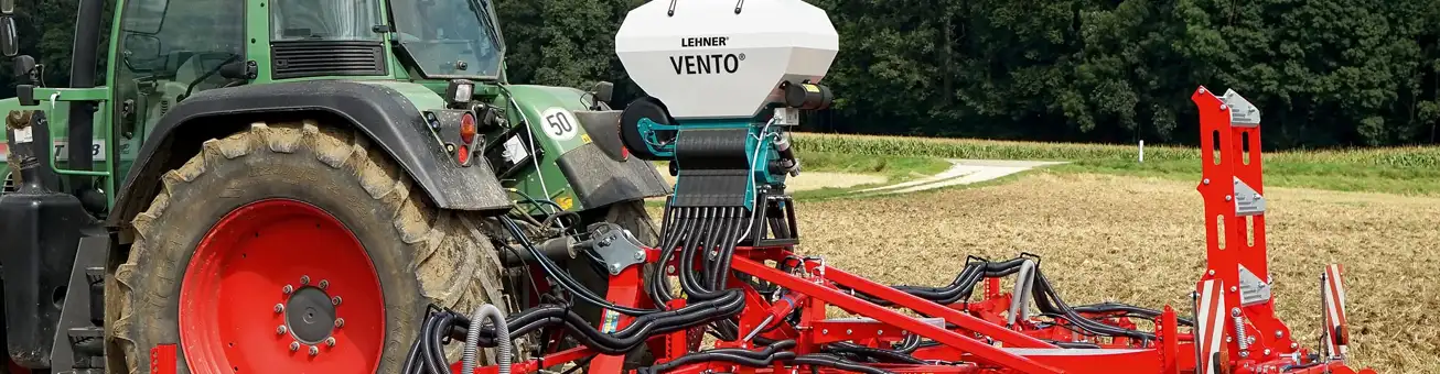 12 Volt Streuer für Zwischenfrüchte LEHNER Gebläsestreuer