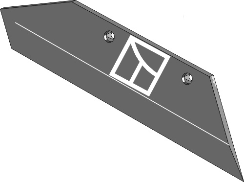 36.0153 Pflugteil Wechselspitzenschar - 18'' - rechts (35042 - 41653504209) passend für Överum