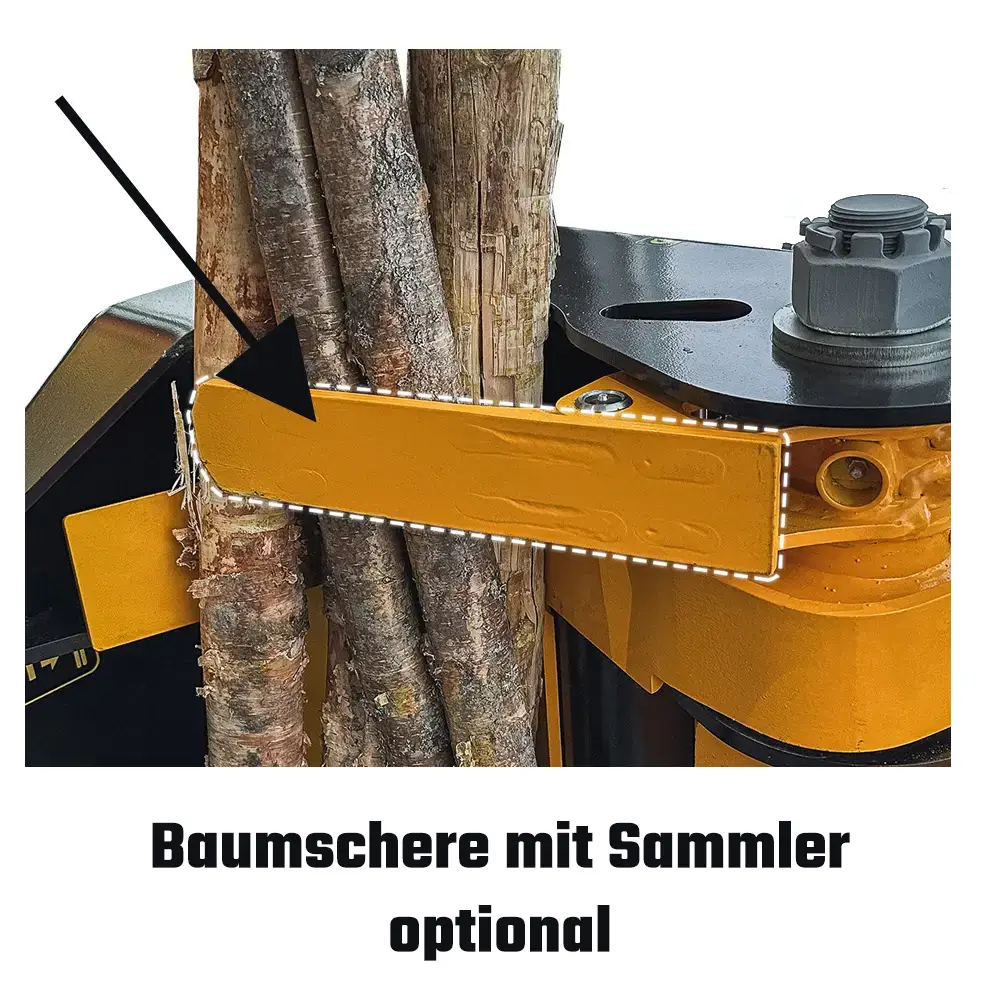 Fällgreifer Baumschere TMK TMK Fällgreifer Baumschere