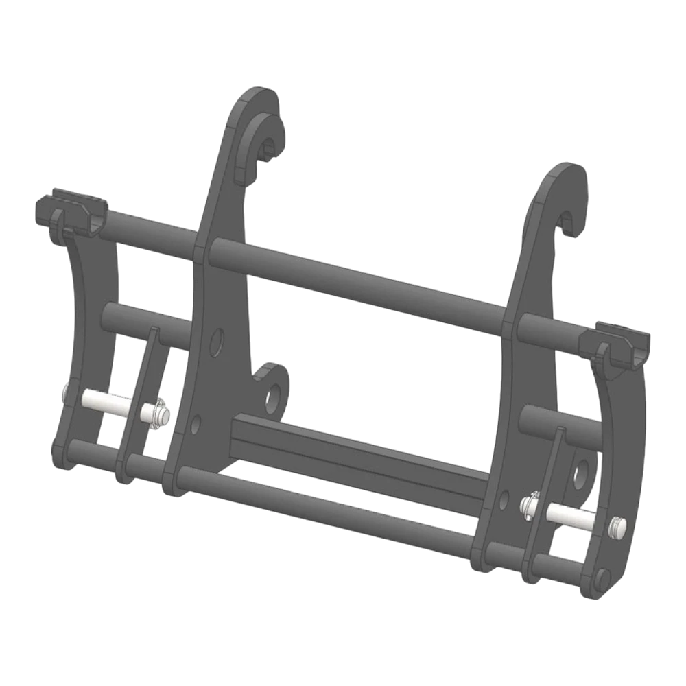 Adapterrahmen Caterpillar auf Mailleux – Adapteransicht 1