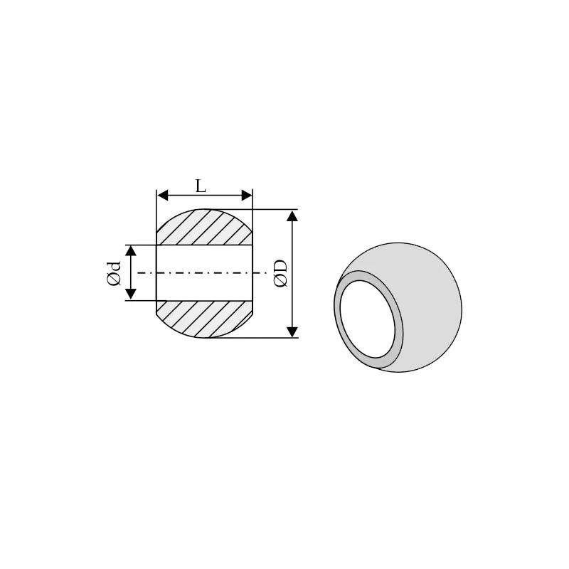 I-HOFUnterlenkerkugel Kat 2 / 28,7 - 56 mm verzinkt Unterlenkerkugel Kat 2 / 28,7 - 56 mm verzinkt I-HOF