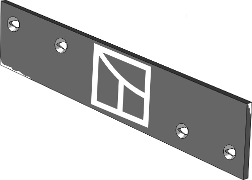 52.0039 Pflugteil Anlage 650mm - links (123.165.4) passend für Krone