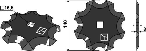 Futtermischwagenmesser