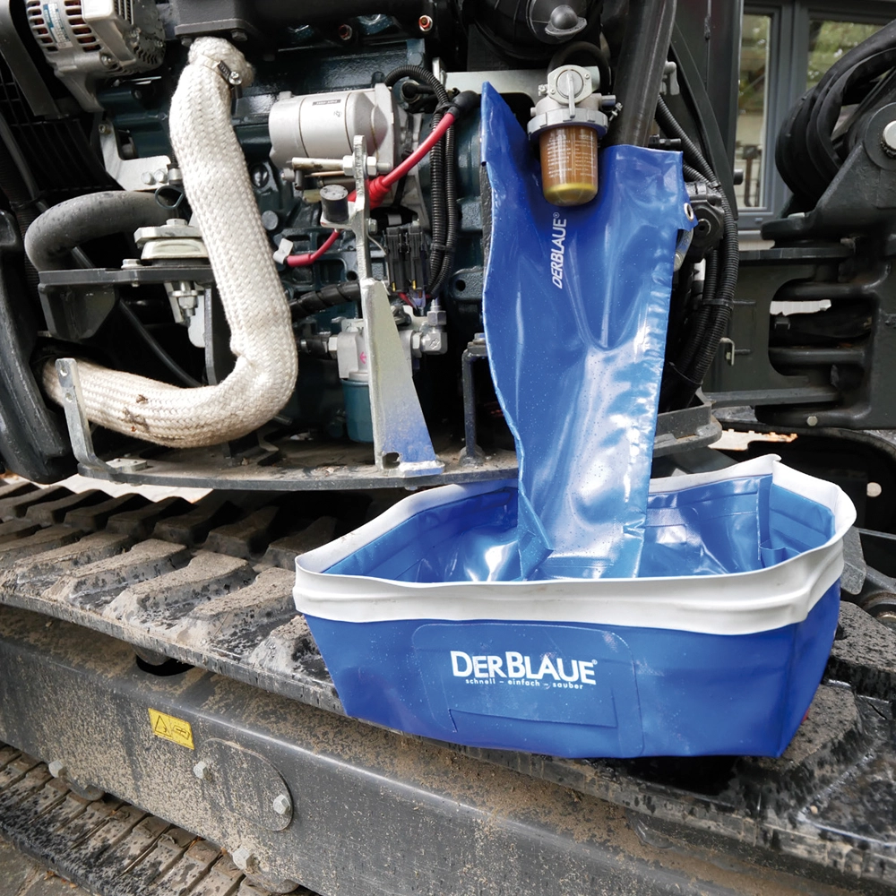 DERBLAUE Flüssigkeits-Auffangwanne 12001 img_7 12001 DERBLAUE Flüssigkeits Auffangrutsche mit Auffangwanne