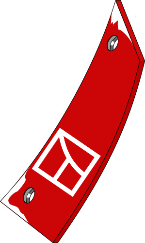 38.0025 Pflugteil Streichblech-Vorderteil - rechts (PK4.001.03) 38.0025 Pflugteil Streichblech-Vorderteil - rechts (PK4.001.03) passend für Vogel und Noot