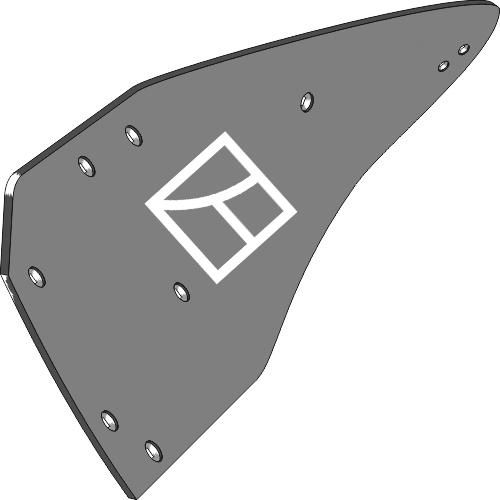 Streichblech-Hinterteil W52B L links passend für Lemken (3441241)