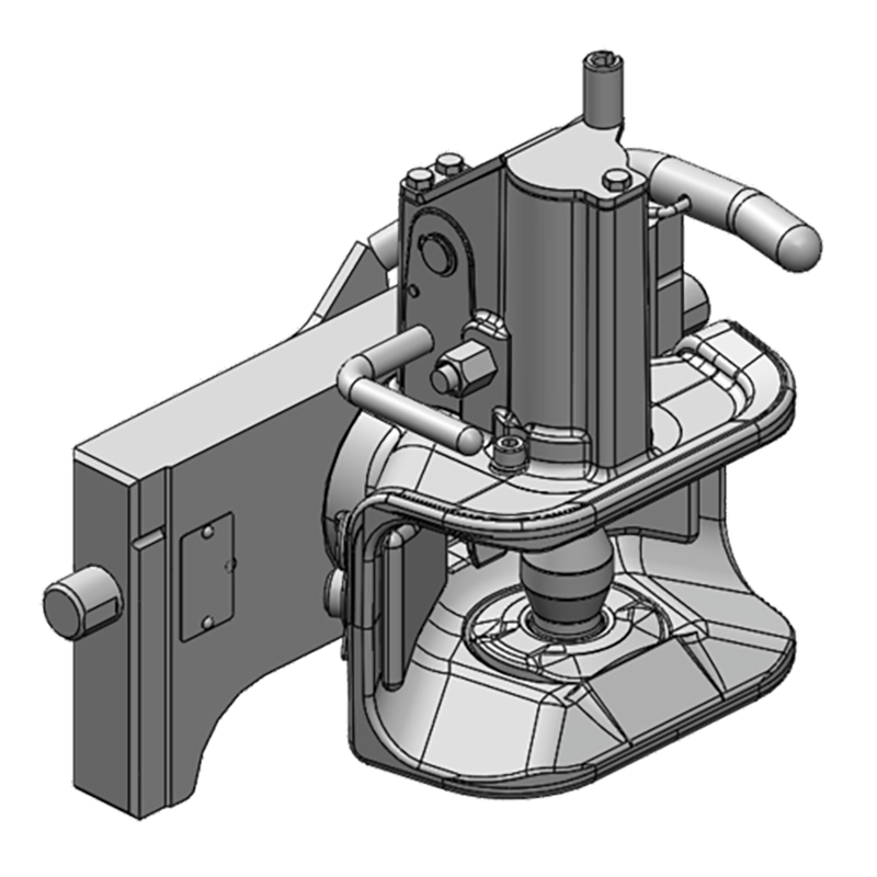 Traktorentechnik Anhängetechnik Scharmüller Zugmaul Standard mit Adapterplatte #03.3203.271-A02 Traktorentechnik Anhängetechnik Scharmüller Zugmaul Standard mit Adapterplatte #03.3203.271-A02