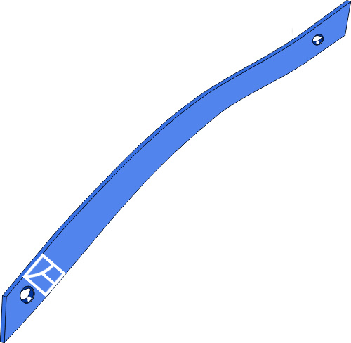 37.0158 Pflugteil Streichblech-Streifen SRP330WL3 - links (2759.05.02) 37.0158 Pflugteil Streichblech-Streifen SRP330WL3 - links (2759.05.02) passend für Rabe