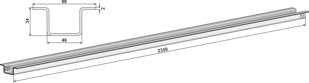 Industriehof Scherenbostel | Kettenführungsschiene (69-8-12)