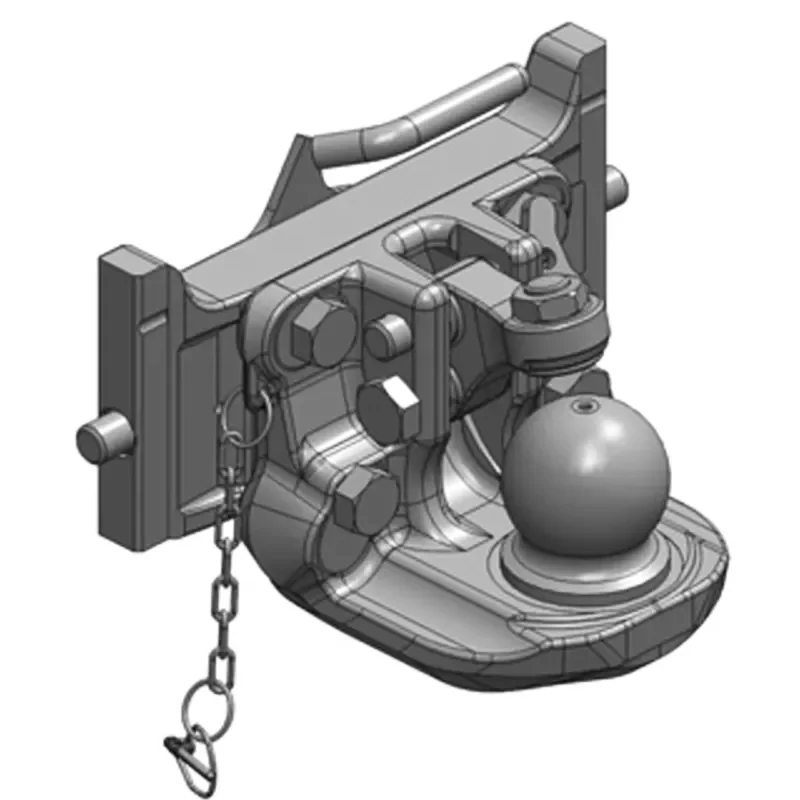 K80 Kugel Scharmüller 7631442A02 CBM-Anhängebock 314mm