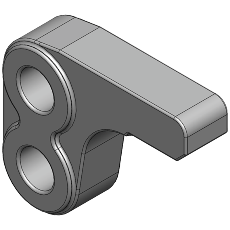 Scharmüller Niederhalter PF 107x86x30 2l vz. #10.322.600.1 Ersatzteil Scharmüller Niederhalter PF 107x86x30 2l vz. #10.322.600.1